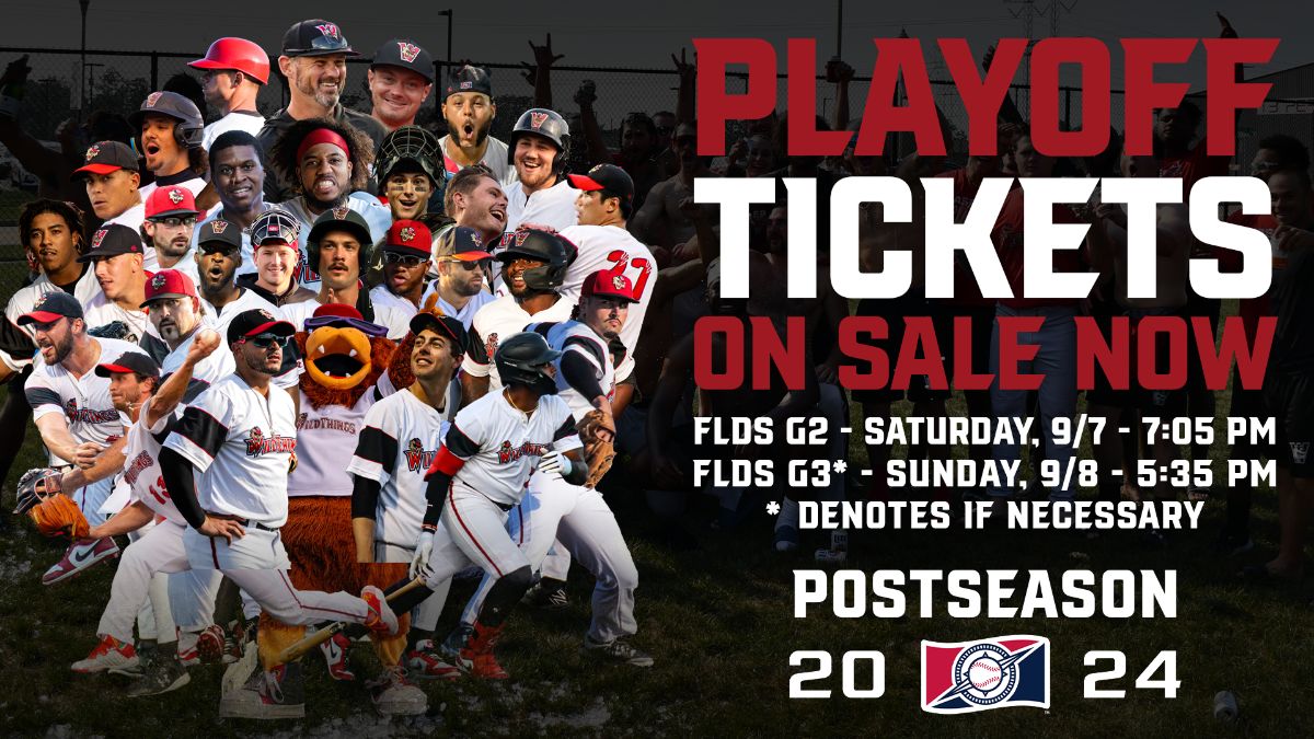 Playoff Tickets on Sale Now for 2024 Frontier League Division Series