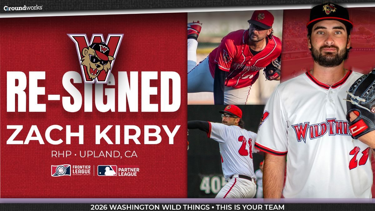 Zach Kirby Becomes First to Re-Sign With Wild Things for 2026