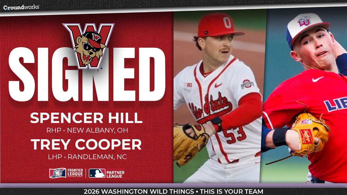 Washington Signs Pair of Rookie Pitchers to Roster