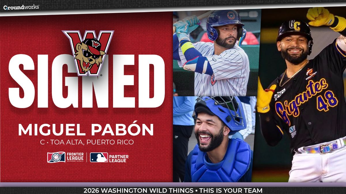 Former Cubs Farmhand, Catcher Miguel Pabón Added by Wild Things