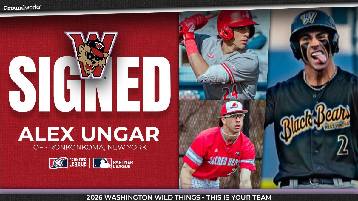 OF Alex Ungar Signs First Pro Deal to Join Wild Things