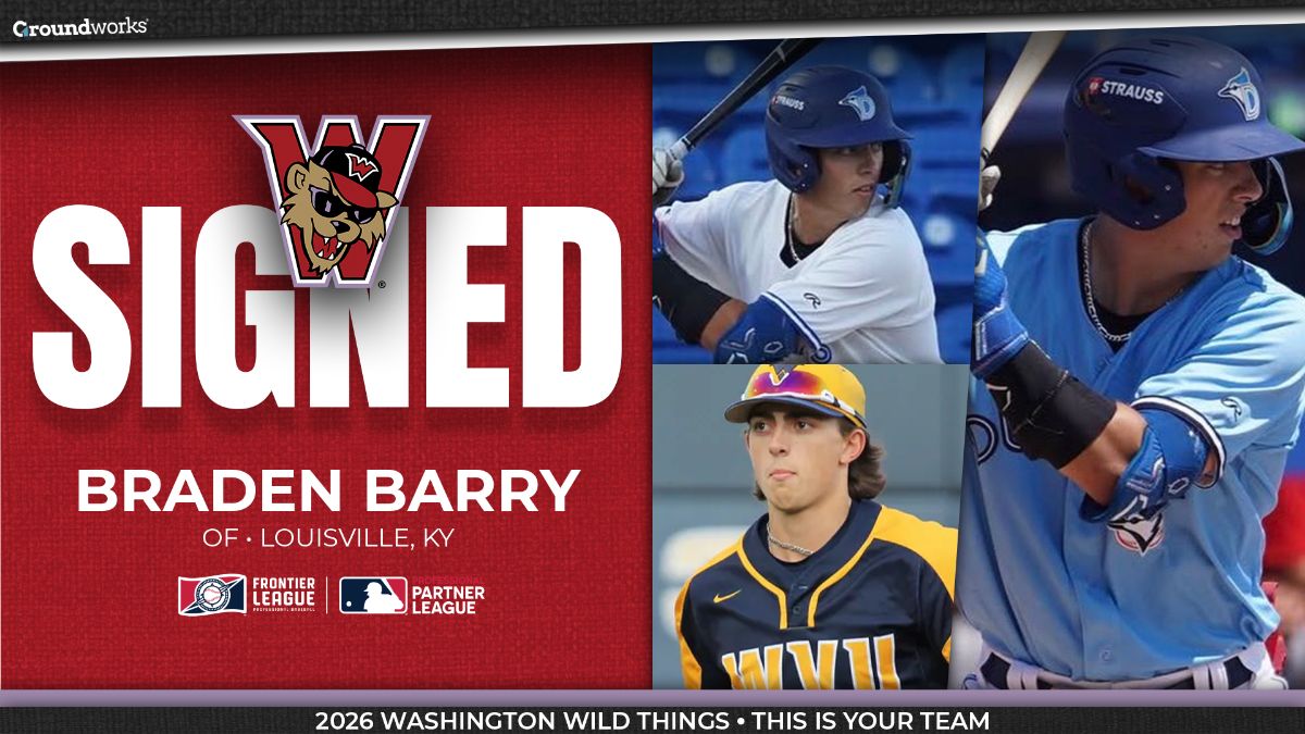 Ex-WVU Standout, 8th Rounder and Toronto Farmhand Braden Barry Signs With Wild Things