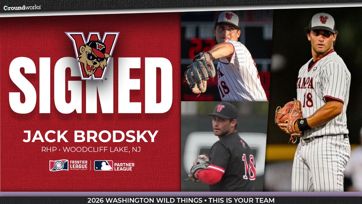 Wild Things Sign 2024 Division II National Champ Jack Brodsky