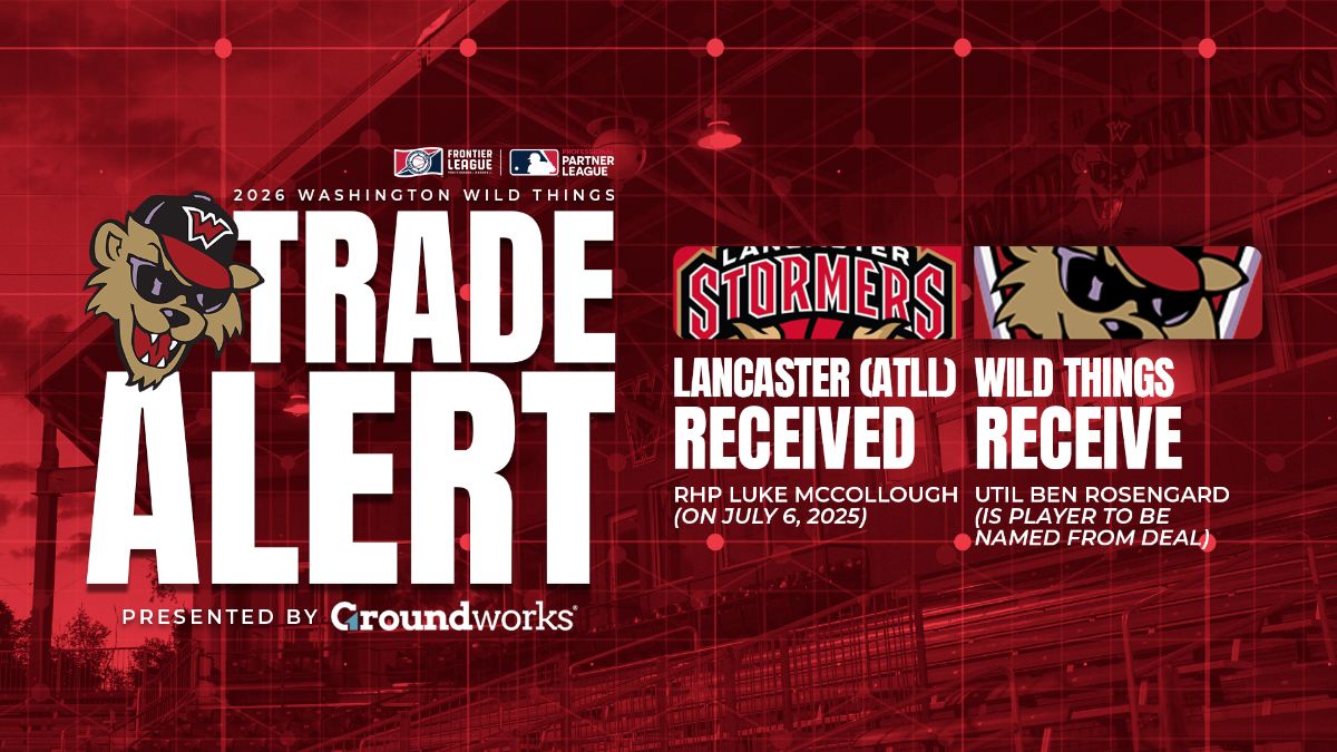 Wild Things Acquire IF Ben Rosengard to Complete Trade From July 2025