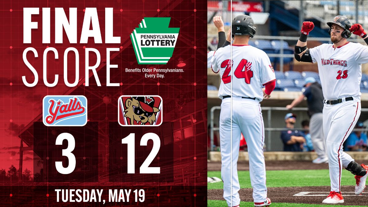 Wild Things Score Six Before and After Rain in Tuesday Victory