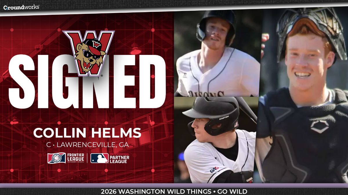 Wild Things Sign Catcher Collin Helms