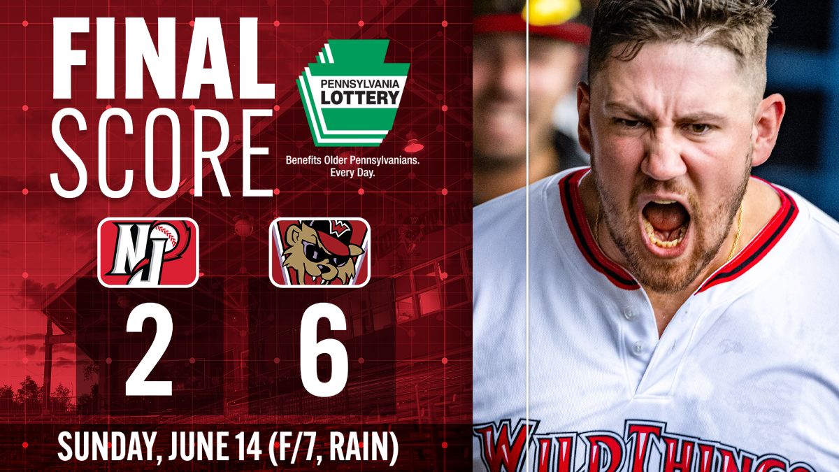 Czech's Grand Slam Brings Rain, Game Called in Favor of Wild Things for Sweep