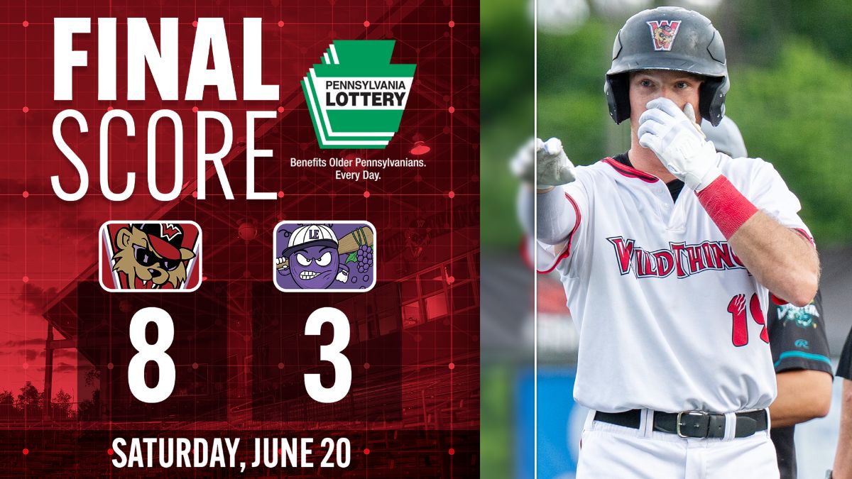 Wild Things Take Middle Game to Even Series in Avon