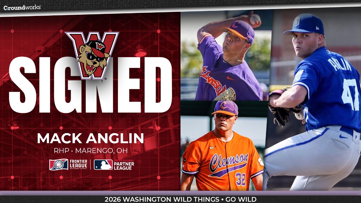 Wild Things Sign Mack Anglin to Active Roster Tuesday