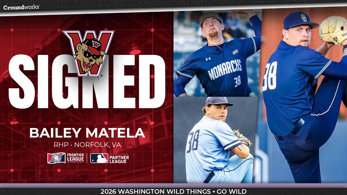 Wild Things Sign Bailey Matela to Active Roster, Will Make Debut in Florence