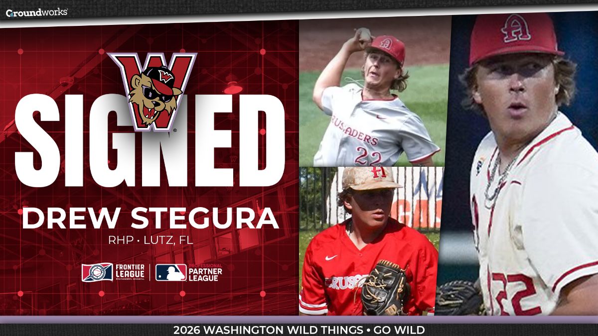 Wild Things Sign RHP Drew Stegura, a COPL All Star and 2026 D2 All-American