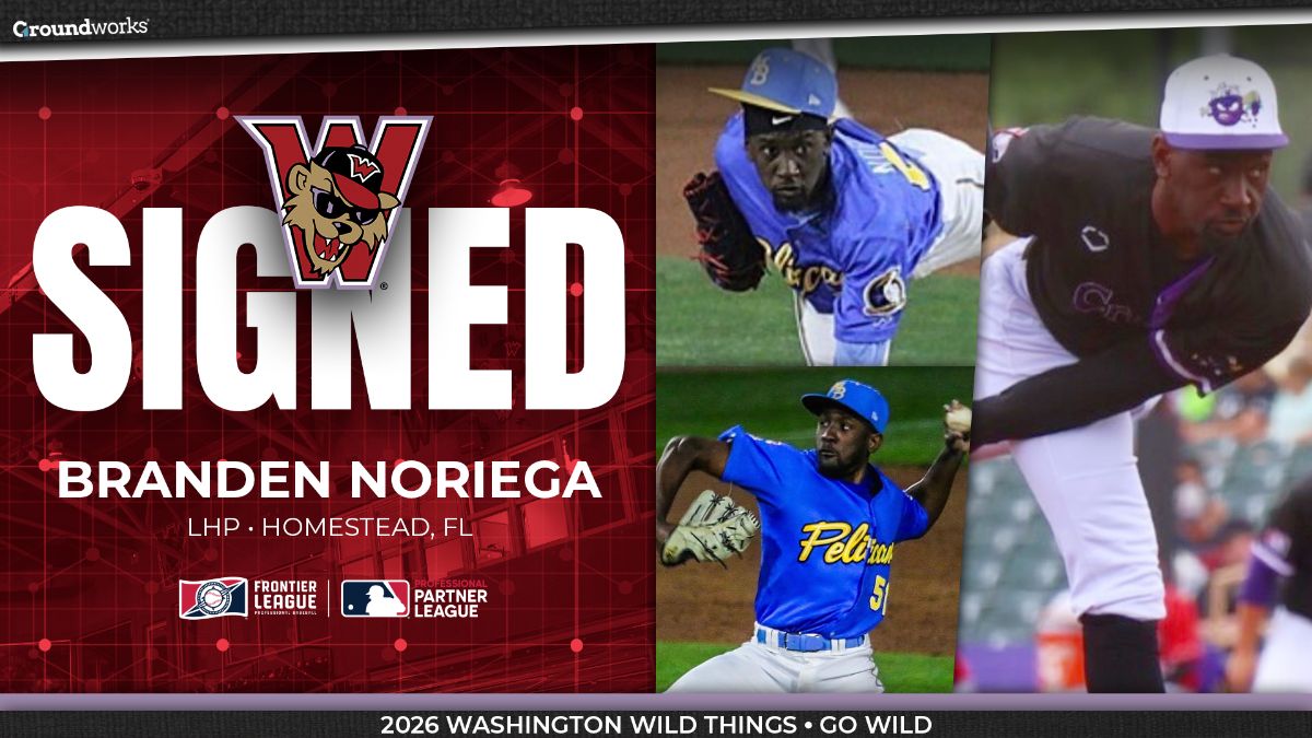 Wild Things to Sign LHP Branden Noriega Prior to Tuesday Morning Game