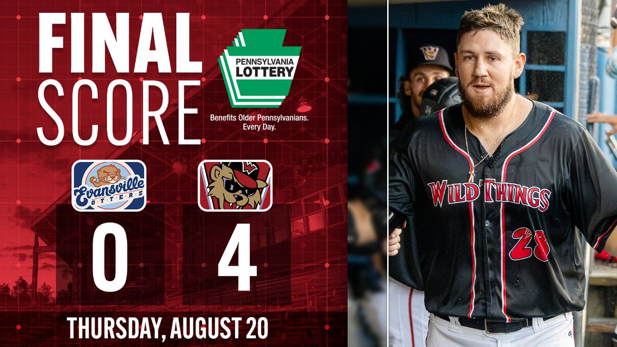 Wild Things Blank Otters to Go Back Up By Four In Central