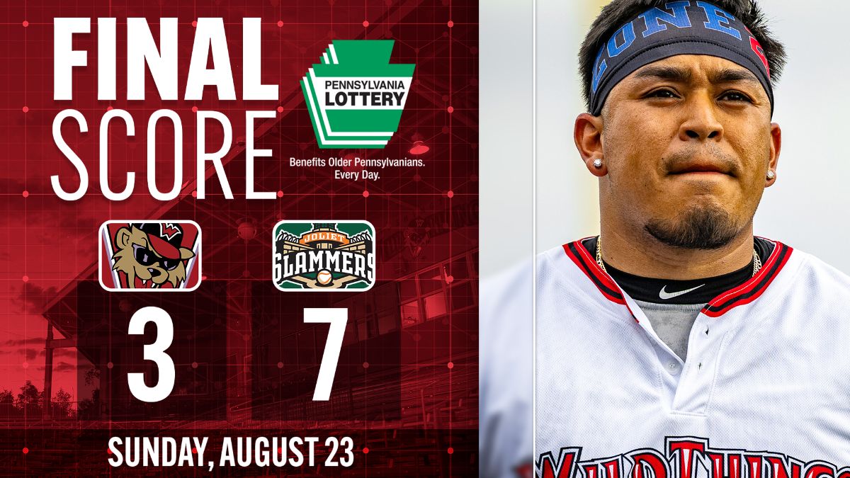 Wild Things Fall in Rubber Game in Joliet, Division Lead Down to Two