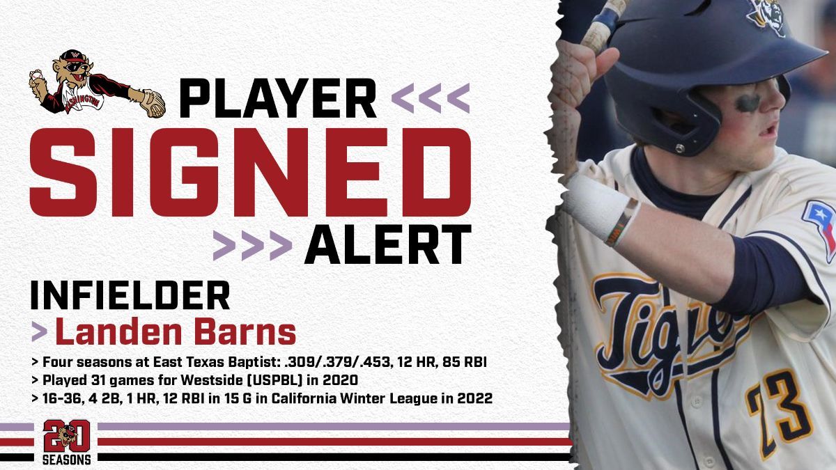 Infielder Landen Barns Added from California Winter League