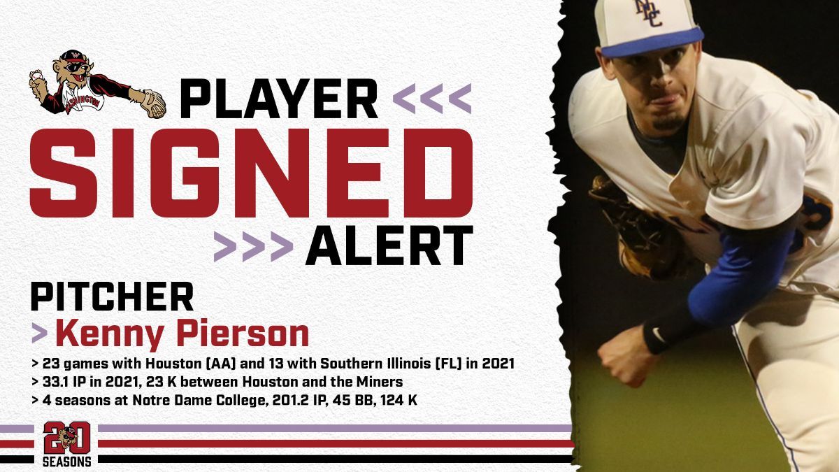 Kenny Pierson Signed by Wild Things