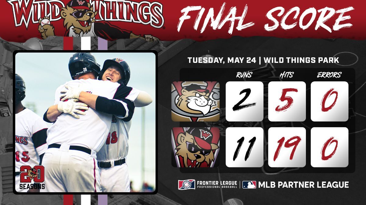 Wild Things Ride Early Lead to Victory in Series Opener