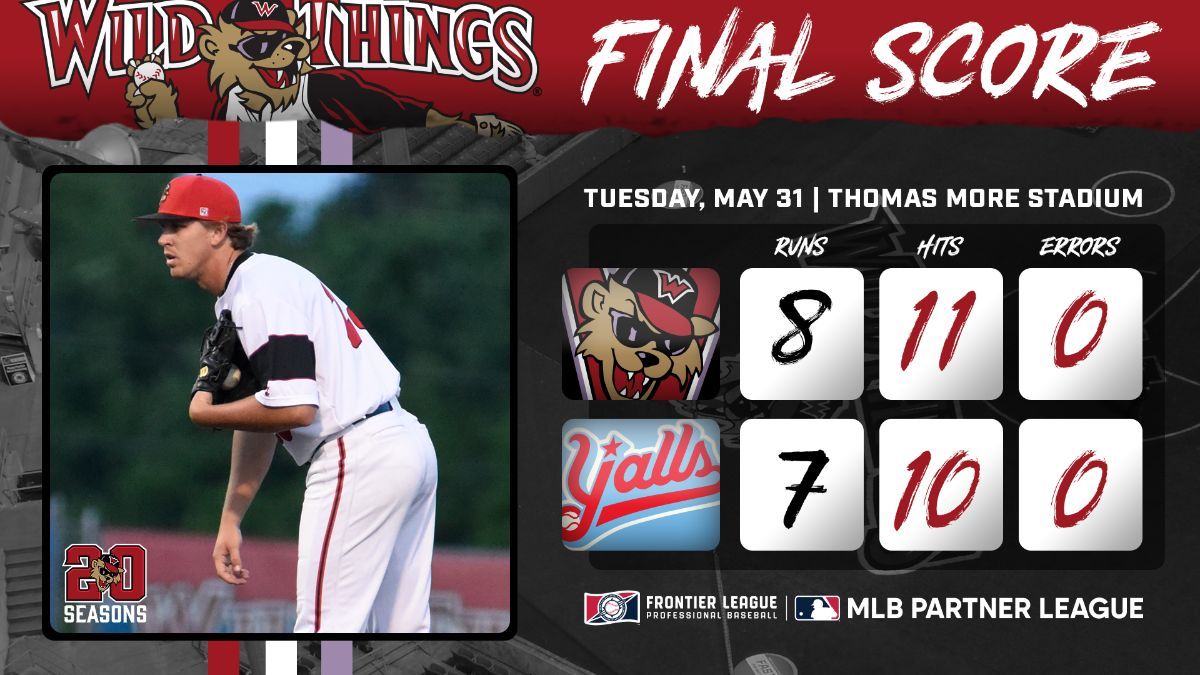 Wild Things Hold On to Late Lead in Series Opener