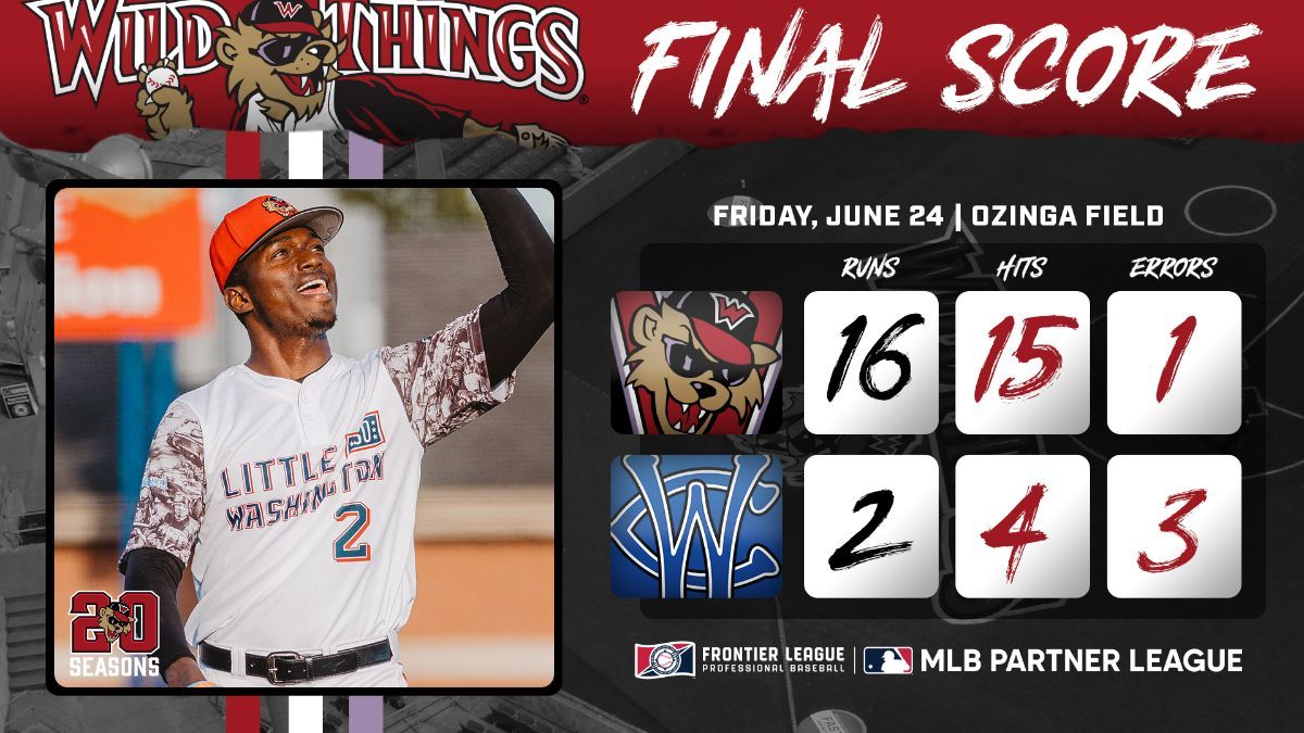 Washington Routs Windy City in Series Opener Friday
