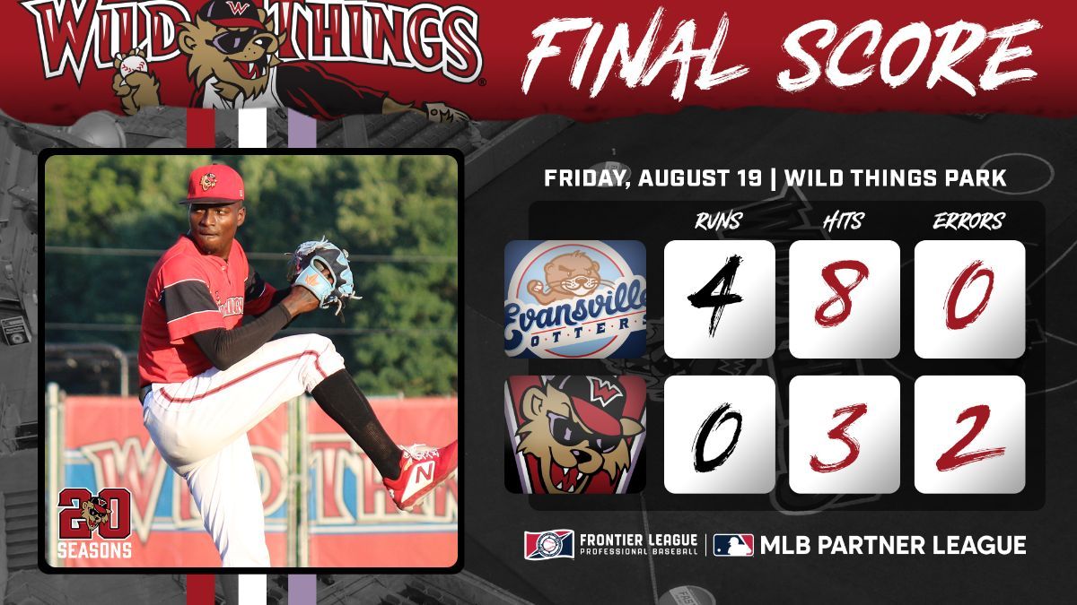 Wild Things Shut Out in Opener of Series, Magic Numbers Stay Put