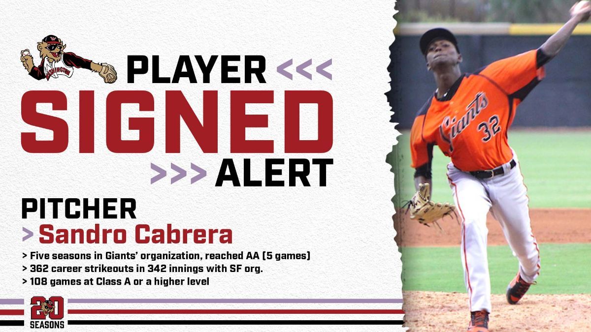 Wild Things Add LHP Sandro Cabrera