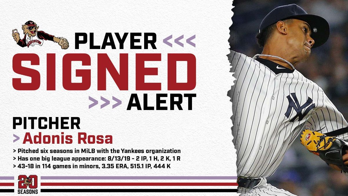 Former Big Leaguer Adonis Rosa Signed by Wild Things