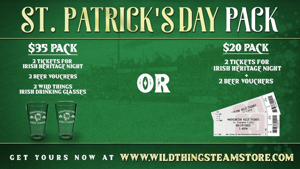 St. Patrick's Day Pack On Sale Now