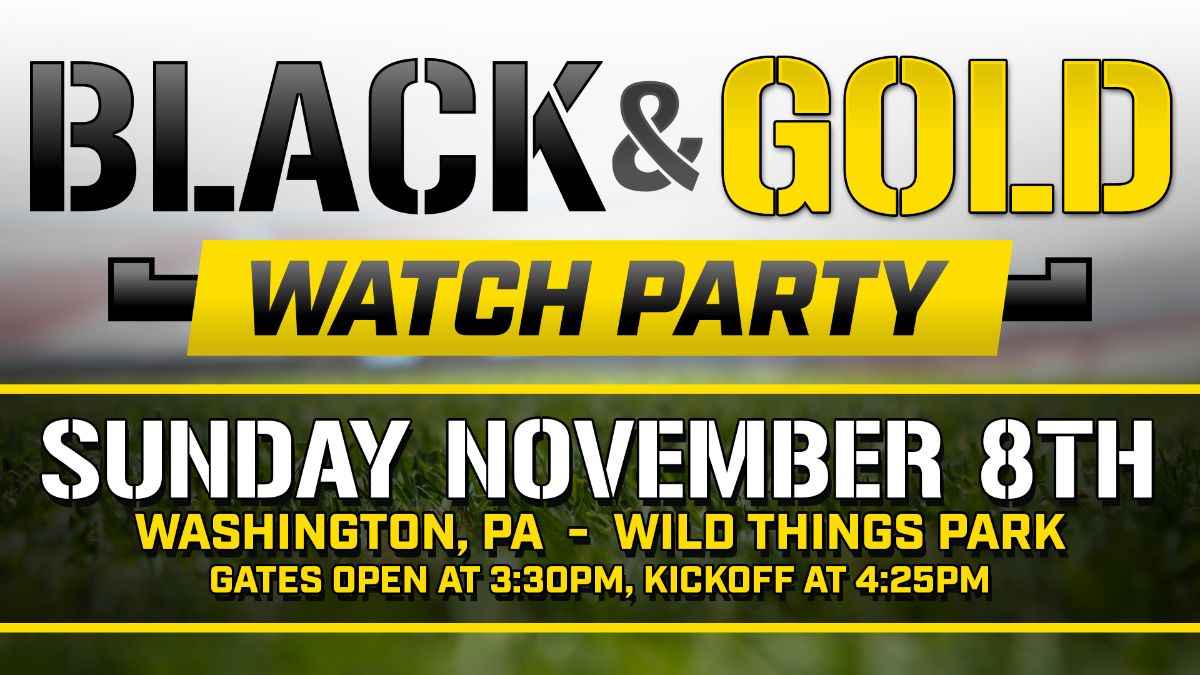 Wild Things to Host Black & Gold Watch Party 11/8