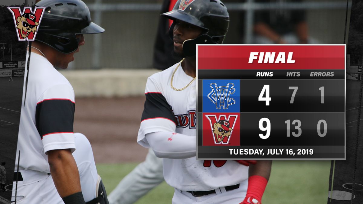 Wild Things Collect 13 Hits, Defeat Windy City