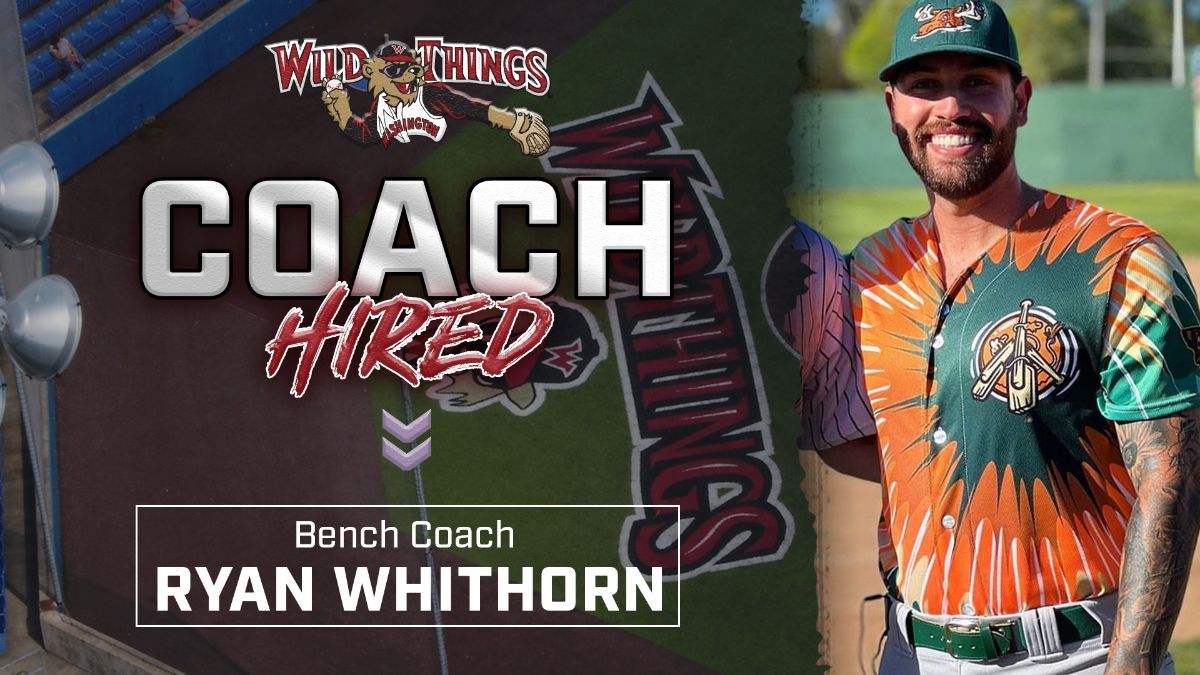 Ryan Whithorn Announced as Bench Coach for 2023 Season