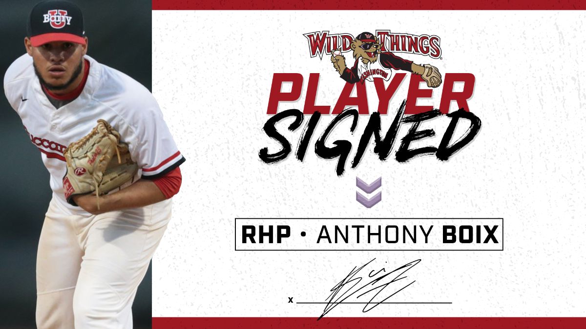 Anthony Boix Signs With Wild Things